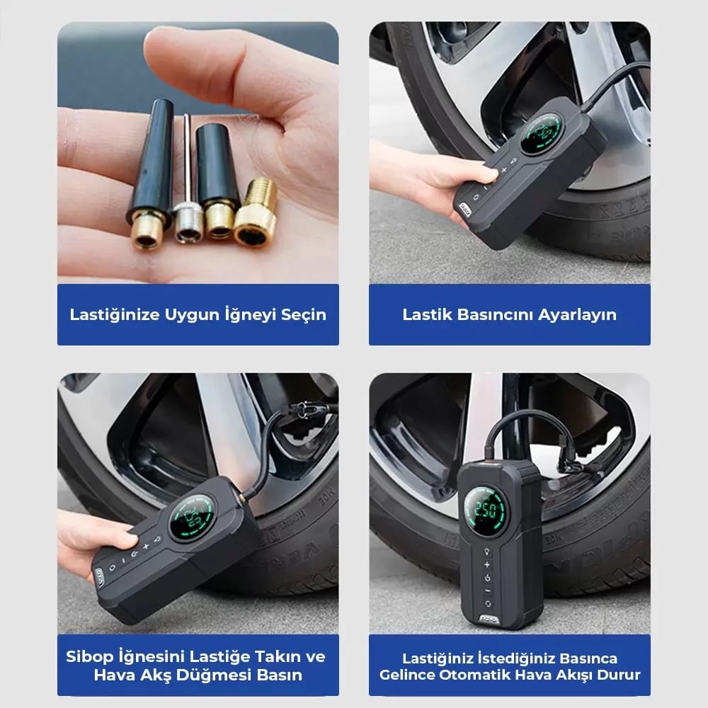 Akü Takviye 4'ü 1 Arada